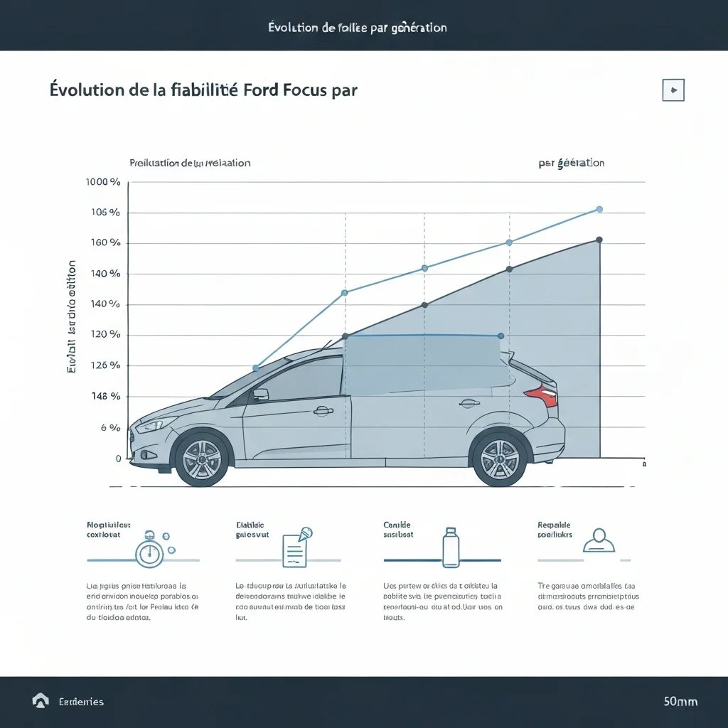 Évolution de la fiabilité Ford Focus par génération