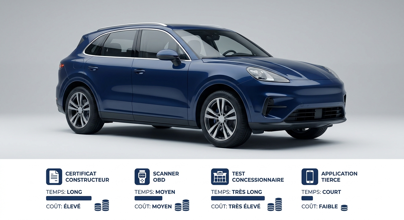 Comparatif des méthodes de mesure du SoH d'une batterie de voiture électrique