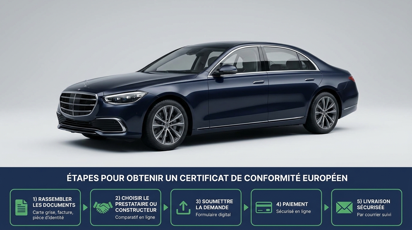 Étapes pour obtenir un certificat de conformité européen