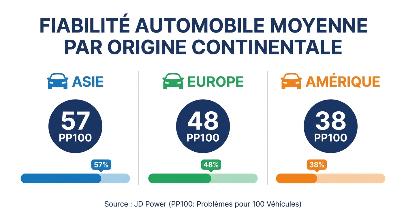 Classement des 10 marques automobiles les plus fiables en 2026 avec scores par organisme